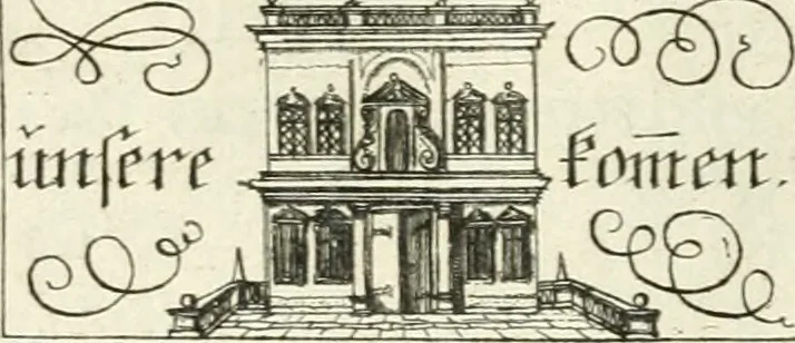 An illustration from Geistliche Herzens-Einbildungen inn zweihundert und fünfzig biblischen Figur-Sprüchen angedeutet : allen andächtige[n] Herze[n], u. der Tugent-Liebenden Jugent, zu einer Gottseligen Belustigung, auch denen Einfältigen, zu einer anmuthigen Vorstellung, unschweren Ergreiffung, und nuzlichen Fassung, auss allen canonischen Büchern der H. Schrifft ..., 1688, leaf 88