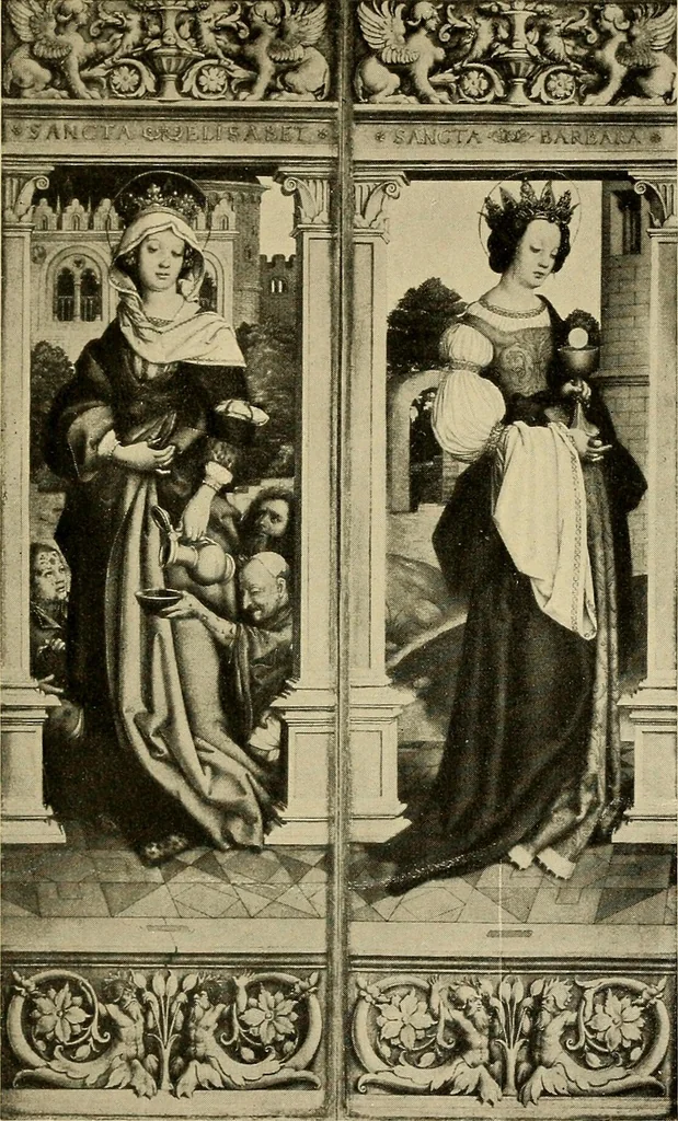 An illustration from Katalog der Gemälde-Sammlung der Kgl. Älteren Pinakothek in München, 1904, leaf 101