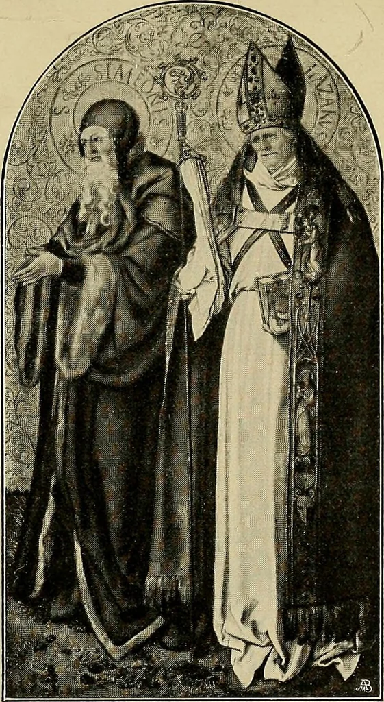 An illustration from Katalog der Gemälde-Sammlung der Kgl. Älteren Pinakothek in München, 1904, leaf 123