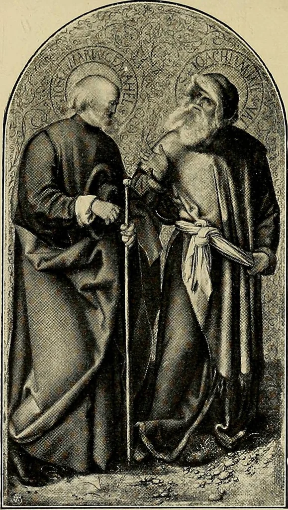 An illustration from Katalog der Gemälde-Sammlung der Kgl. Älteren Pinakothek in München, 1904, leaf 123