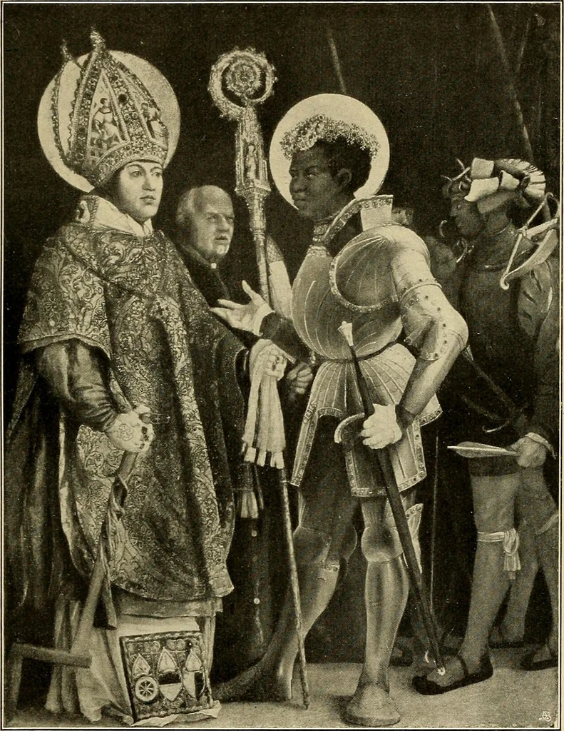An illustration from Katalog der Gemälde-Sammlung der Kgl. Älteren Pinakothek in München, 1904, leaf 131