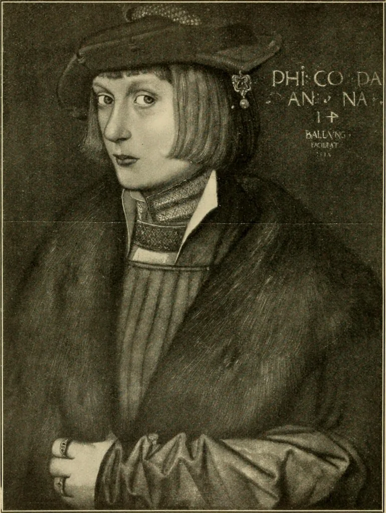 An illustration from Katalog der Gemälde-Sammlung der Kgl. Älteren Pinakothek in München, 1904, leaf 132