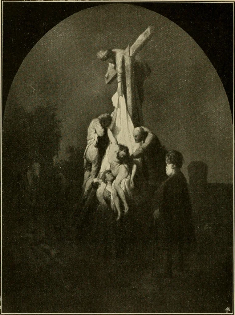 An illustration from Katalog der Gemälde-Sammlung der Kgl. Älteren Pinakothek in München, 1904, leaf 150
