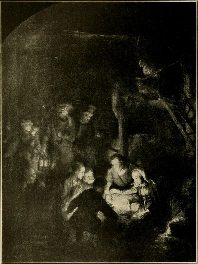 An illustration from Katalog der Gemälde-Sammlung der Kgl. Älteren Pinakothek in München, 1904, leaf 156