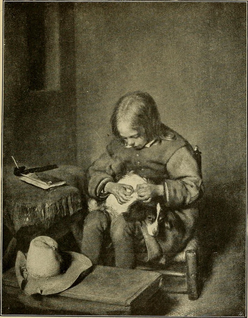 An illustration from Katalog der Gemälde-Sammlung der Kgl. Älteren Pinakothek in München, 1904, leaf 177