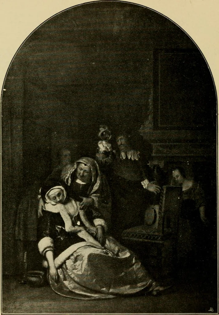 An illustration from Katalog der Gemälde-Sammlung der Kgl. Älteren Pinakothek in München, 1904, leaf 184