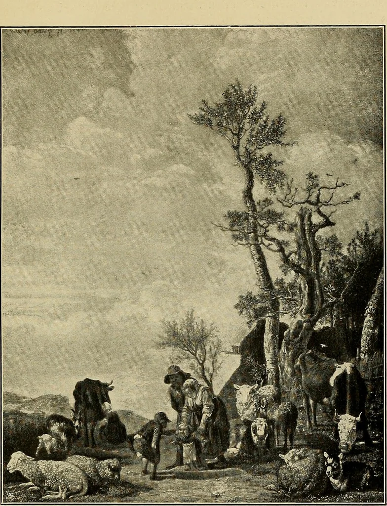 An illustration from Katalog der Gemälde-Sammlung der Kgl. Älteren Pinakothek in München, 1904, leaf 203