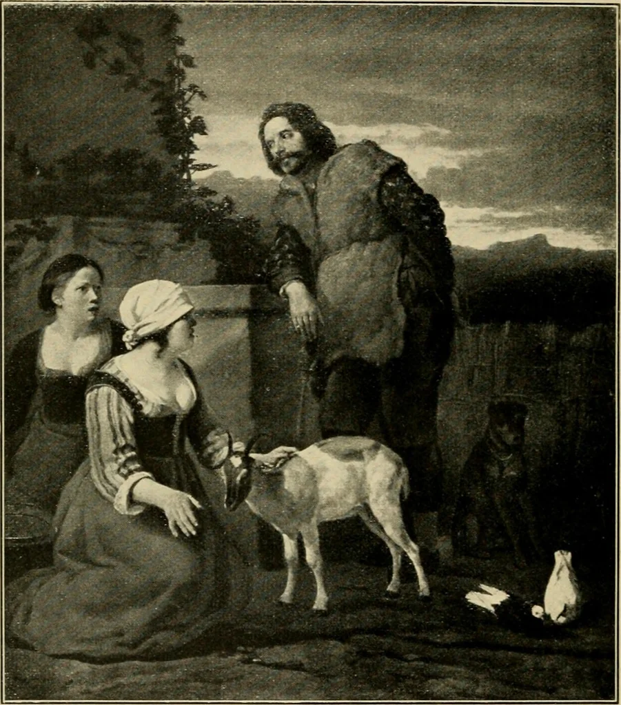 An illustration from Katalog der Gemälde-Sammlung der Kgl. Älteren Pinakothek in München, 1904, leaf 204