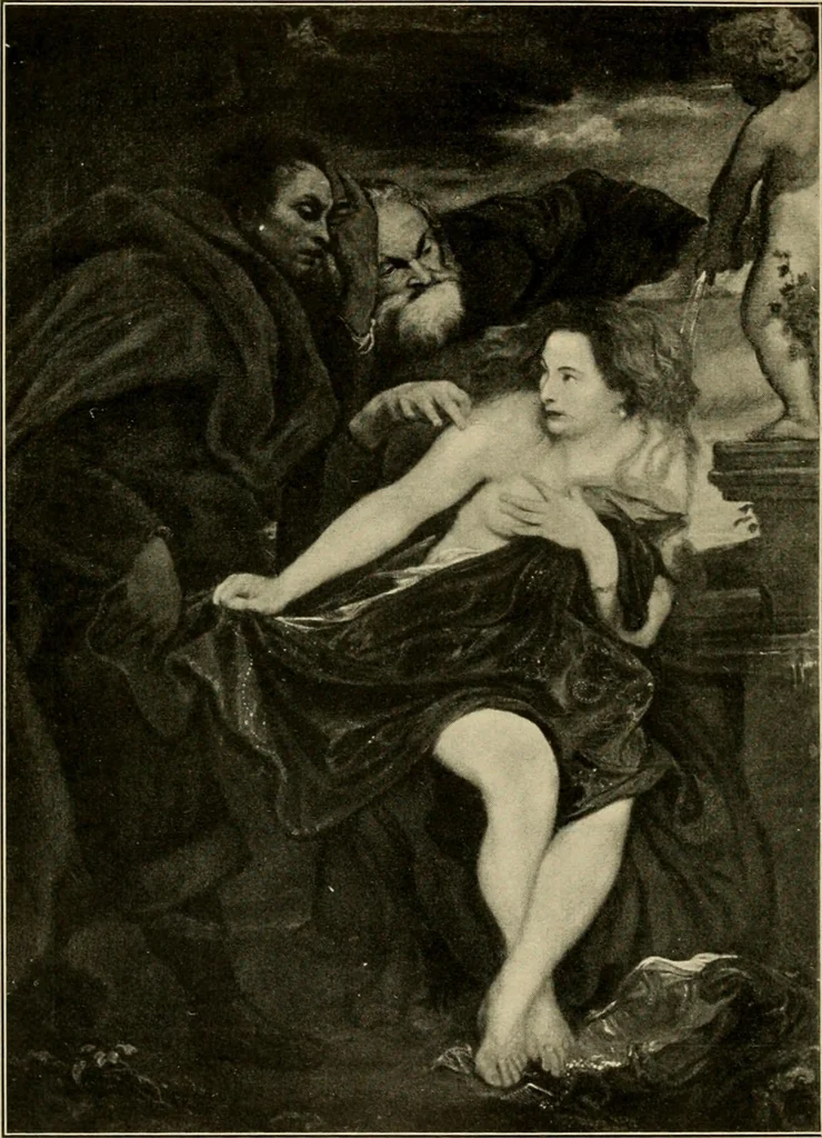 An illustration from Katalog der Gemälde-Sammlung der Kgl. Älteren Pinakothek in München, 1904, leaf 320