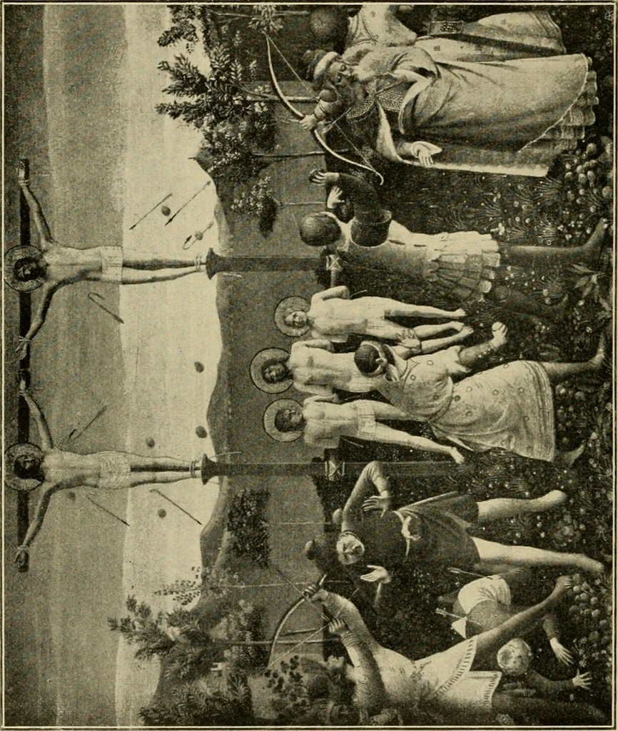 An illustration from Katalog der Gemälde-Sammlung der Kgl. Älteren Pinakothek in München, 1904, leaf 378