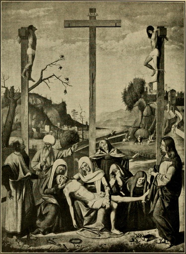 An illustration from Katalog der Gemälde-Sammlung der Kgl. Älteren Pinakothek in München, 1904, leaf 390