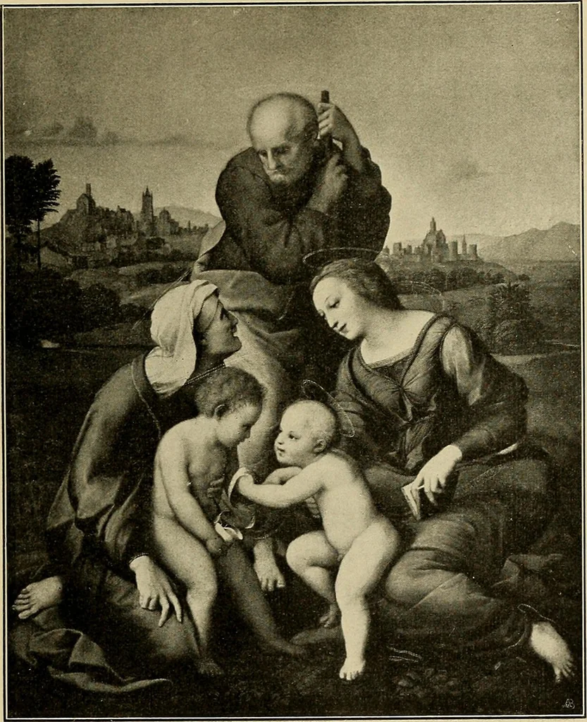 An illustration from Katalog der Gemälde-Sammlung der Kgl. Älteren Pinakothek in München, 1904, leaf 405