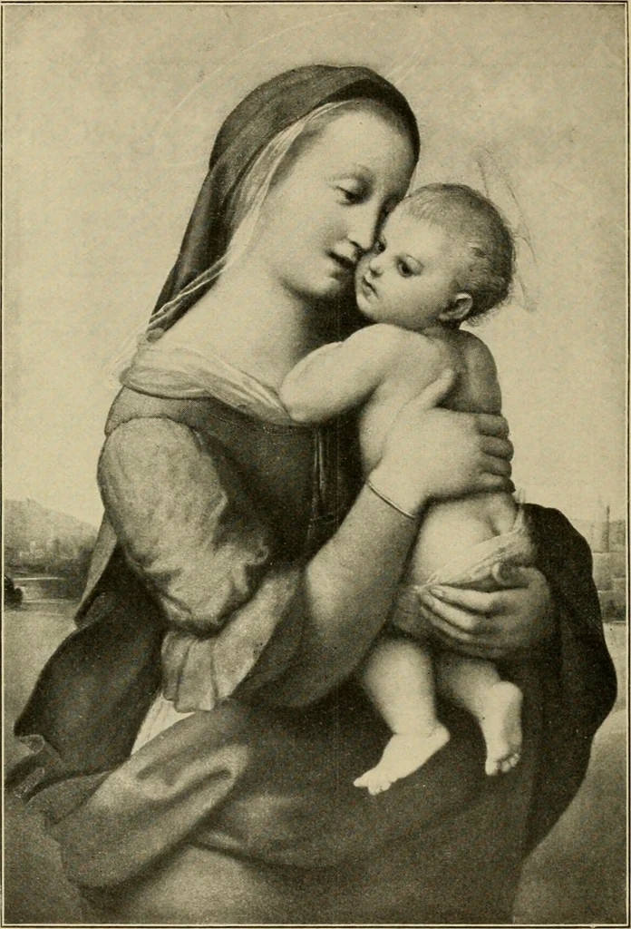An illustration from Katalog der Gemälde-Sammlung der Kgl. Älteren Pinakothek in München, 1904, leaf 406