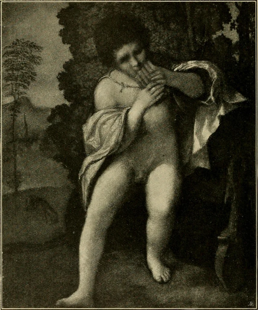 An illustration from Katalog der Gemälde-Sammlung der Kgl. Älteren Pinakothek in München, 1904, leaf 420