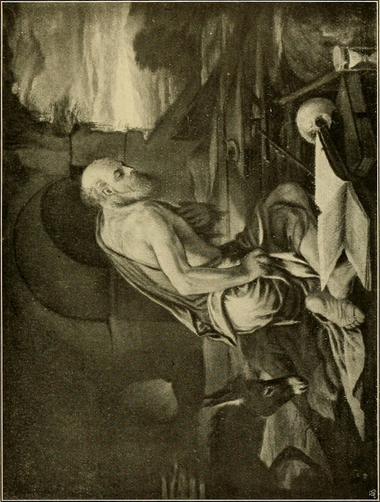 An illustration from Katalog der Gemälde-Sammlung der Kgl. Älteren Pinakothek in München, 1904, leaf 443