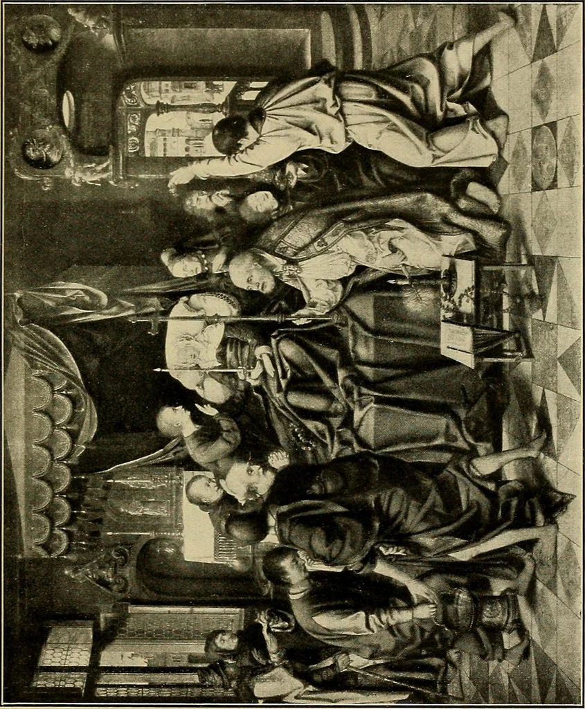 An illustration from Katalog der Gemälde-Sammlung der Kgl. Älteren Pinakothek in München, 1904, leaf 47
