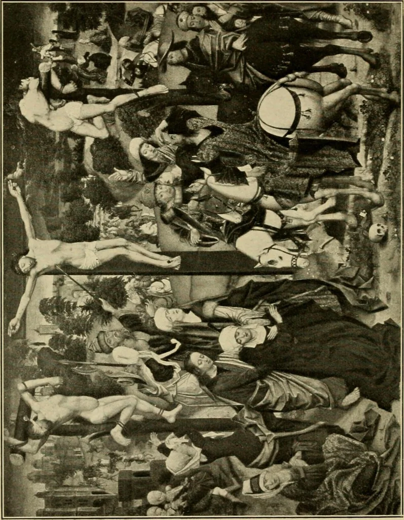 An illustration from Katalog der Gemälde-Sammlung der Kgl. Älteren Pinakothek in München, 1904, leaf 48