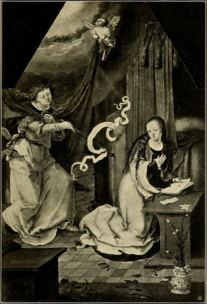 An illustration from Katalog der Gemälde-Sammlung der Kgl. Älteren Pinakothek in München, 1904, leaf 83