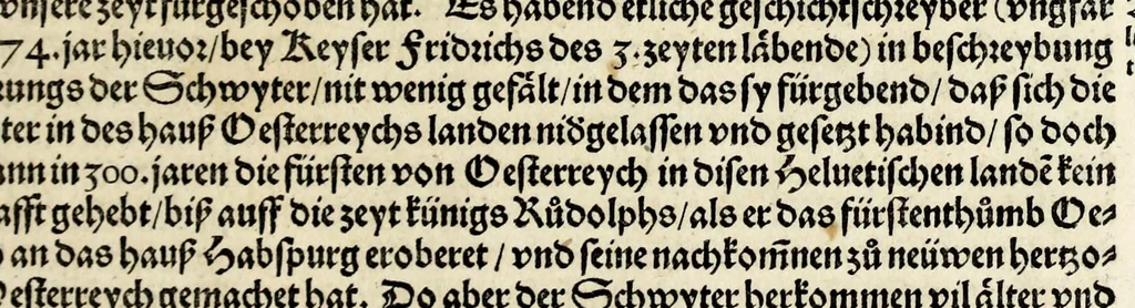 An illustration from Gemeiner loblicher Eydgnoschafft Stetten, Landen vnd Völckeren Chronick wirdiger Thaaten Beschreybung : hieriñ wirt auch die Gelegenheit der gantzen Europe : item ein kurtzuer griffne Chronica Germanie oder Teütschlands : in sonders aber ein fleyssige histori vnd ordenliche Beschreybung Gallie oder Franckrychs fürgestellt : darauff deñ obgedachte der Eydgnoschafft Beschreybung volget ..., 1548, leaf 29
