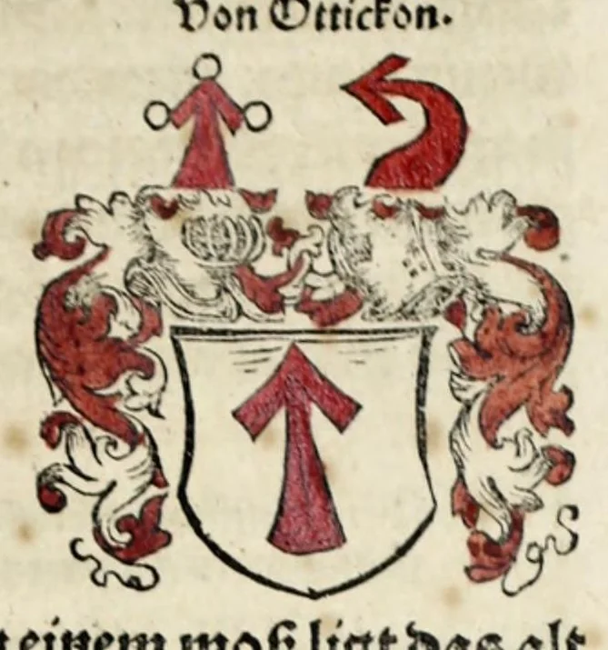 An illustration from Gemeiner loblicher Eydgnoschafft Stetten, Landen vnd Völckeren Chronick wirdiger Thaaten Beschreybung : hieriñ wirt auch die Gelegenheit der gantzen Europe : item ein kurtzuer griffne Chronica Germanie oder Teütschlands : in sonders aber ein fleyssige histori vnd ordenliche Beschreybung Gallie oder Franckrychs fürgestellt : darauff deñ obgedachte der Eydgnoschafft Beschreybung volget ..., 1548, leaf 385