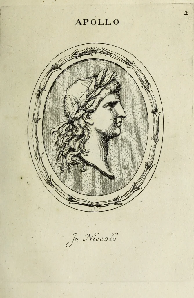 An illustration from Gemmae et sculpturae antiquae, 1694, leaf 136