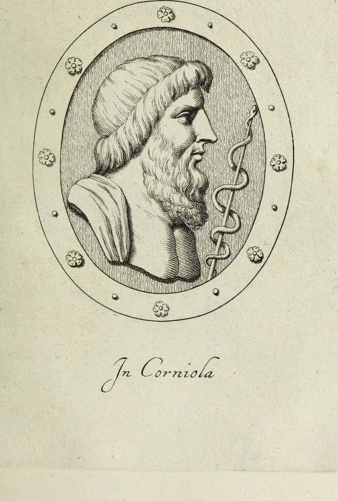 An illustration from Gemmae et sculpturae antiquae, 1694, leaf 138