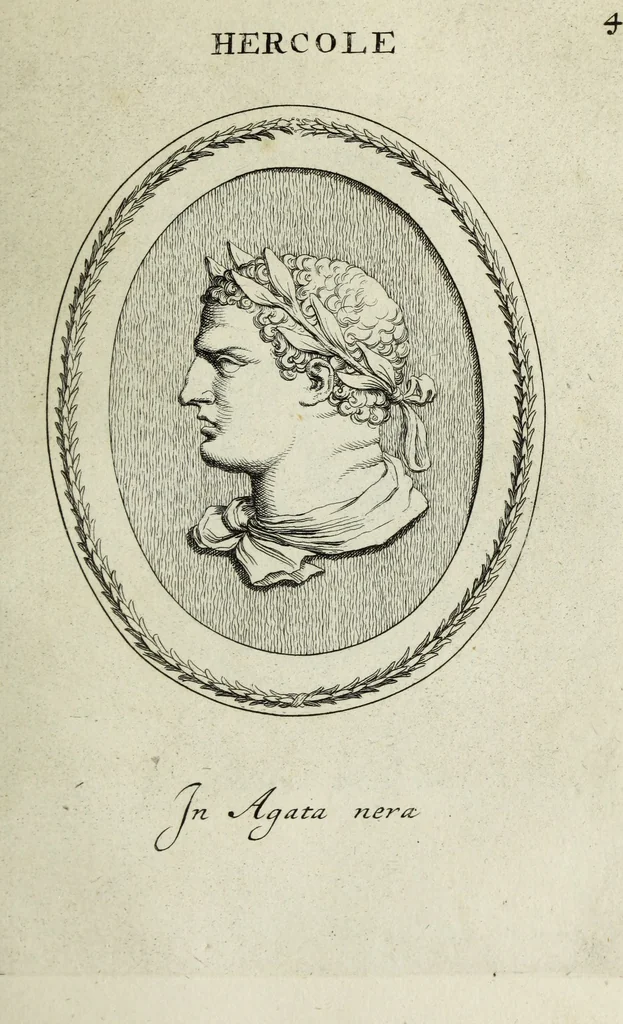 An illustration from Gemmae et sculpturae antiquae, 1694, leaf 140
