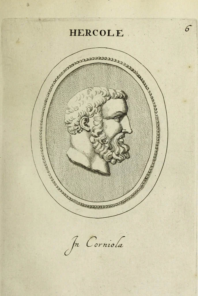 An illustration from Gemmae et sculpturae antiquae, 1694, leaf 144