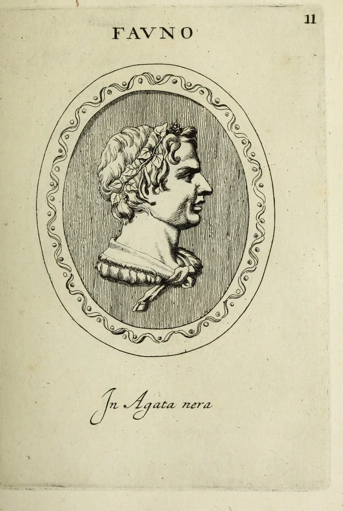 An illustration from Gemmae et sculpturae antiquae, 1694, leaf 154