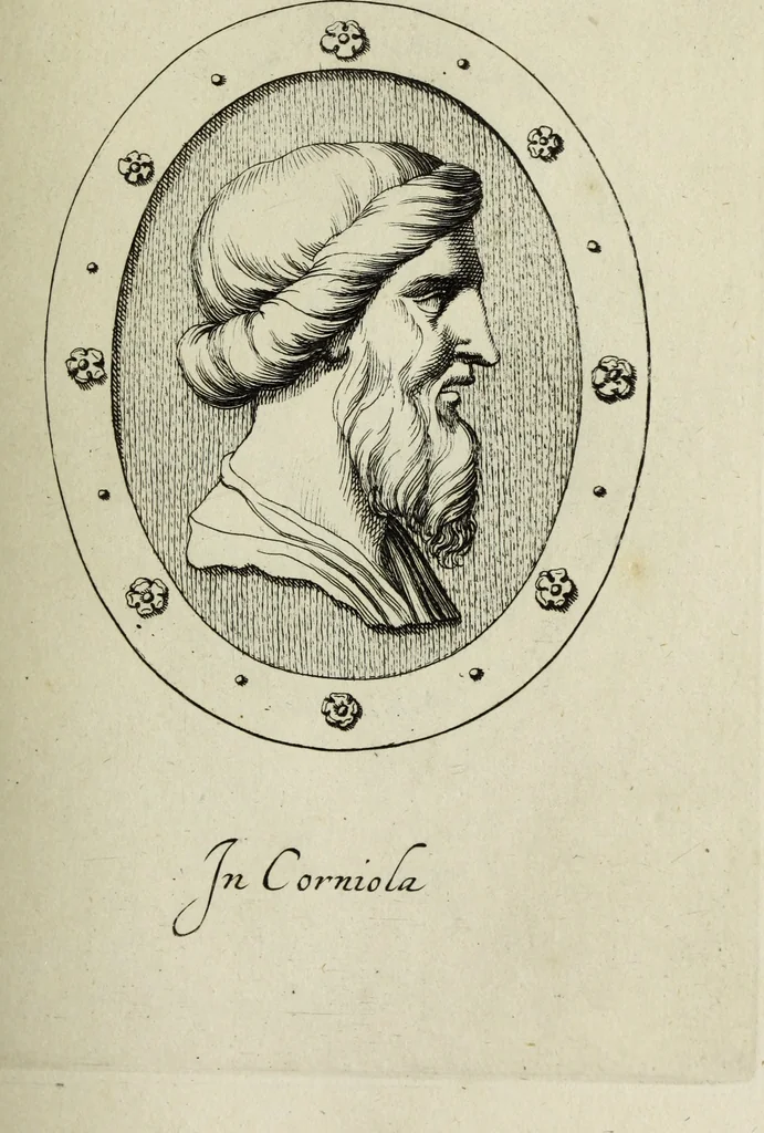 An illustration from Gemmae et sculpturae antiquae, 1694, leaf 172