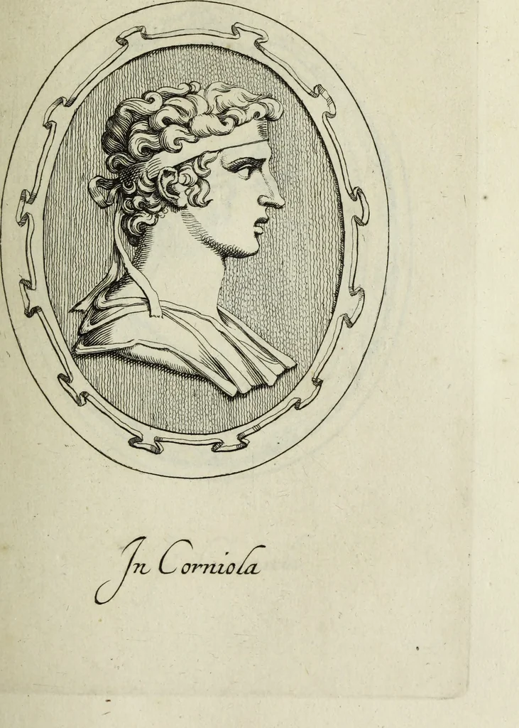 An illustration from Gemmae et sculpturae antiquae, 1694, leaf 202