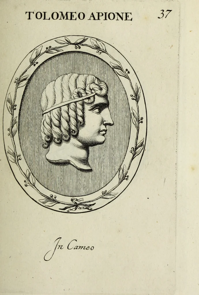 An illustration from Gemmae et sculpturae antiquae, 1694, leaf 206