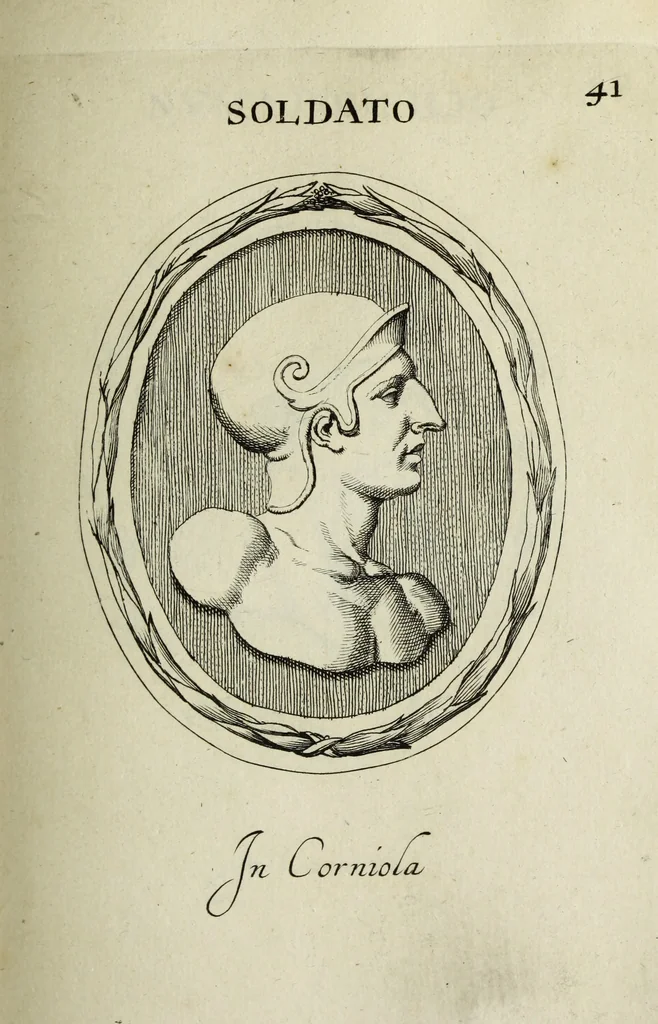 An illustration from Gemmae et sculpturae antiquae, 1694, leaf 214