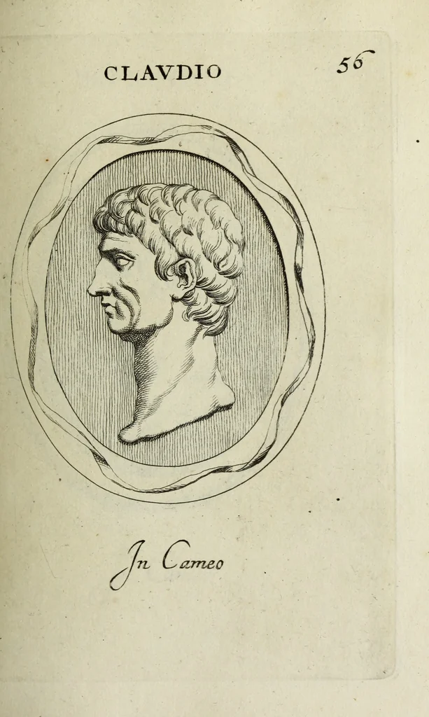 An illustration from Gemmae et sculpturae antiquae, 1694, leaf 244