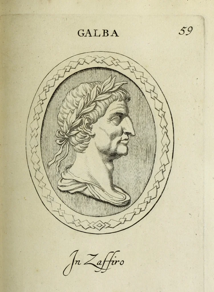 An illustration from Gemmae et sculpturae antiquae, 1694, leaf 250