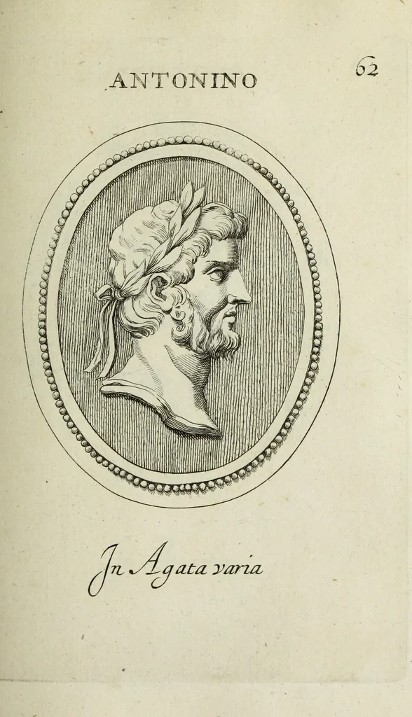 An illustration from Gemmae et sculpturae antiquae, 1694, leaf 256