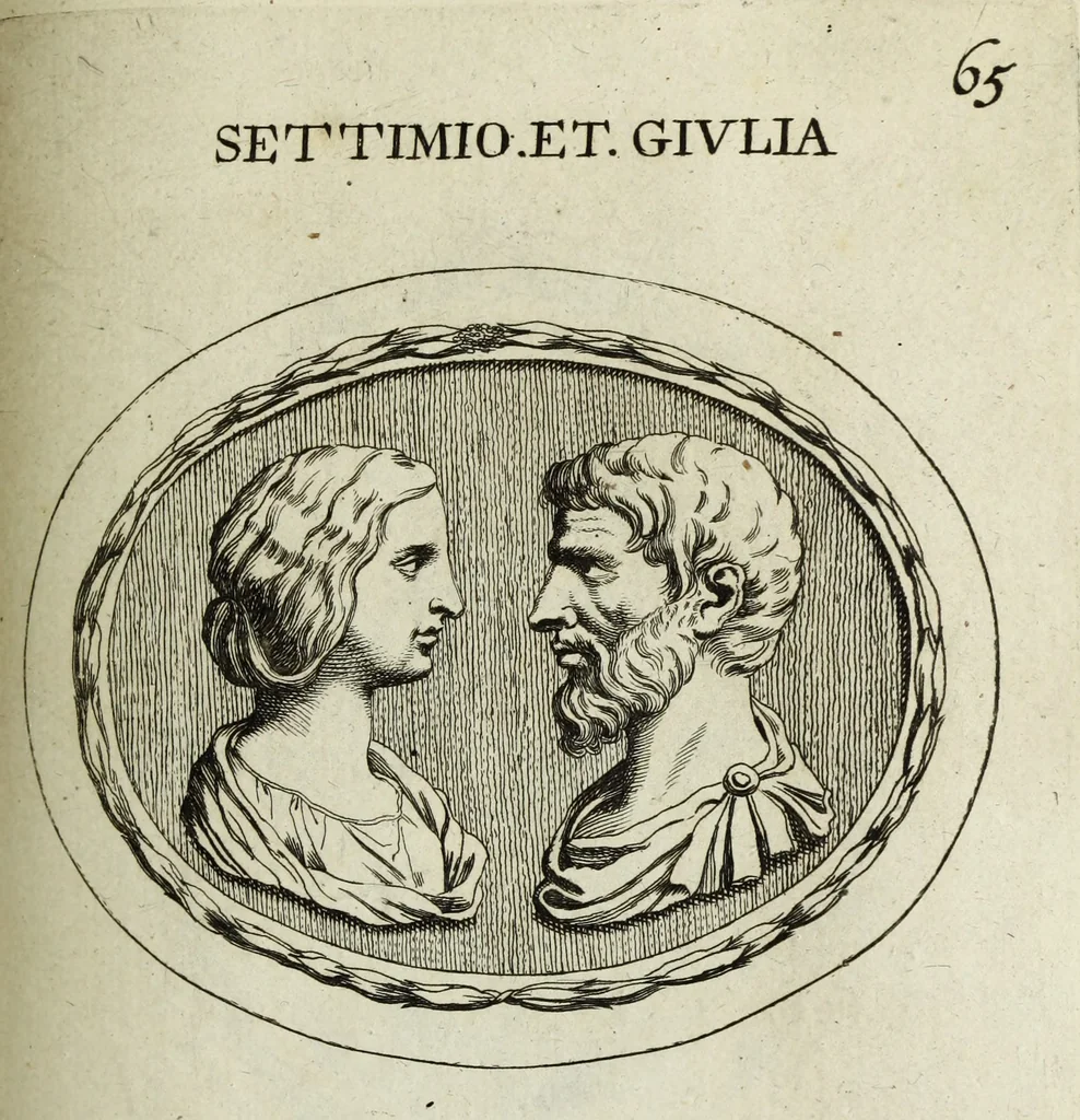 An illustration from Gemmae et sculpturae antiquae, 1694, leaf 262
