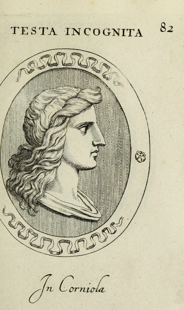 An illustration from Gemmae et sculpturae antiquae, 1694, leaf 296