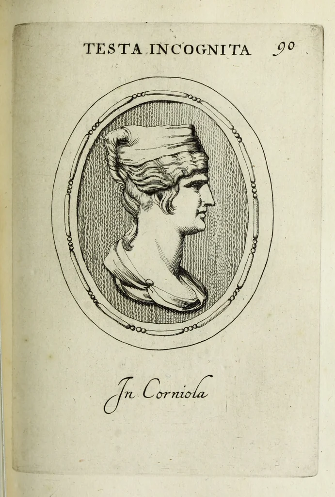 An illustration from Gemmae et sculpturae antiquae, 1694, leaf 312
