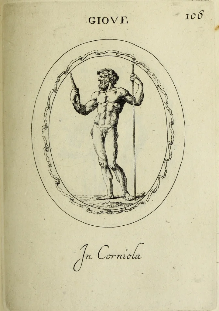 An illustration from Gemmae et sculpturae antiquae, 1694, leaf 344