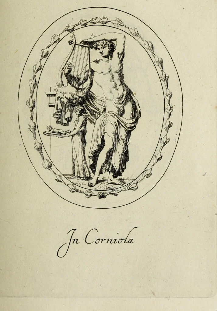 An illustration from Gemmae et sculpturae antiquae, 1694, leaf 346