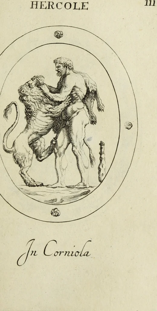 An illustration from Gemmae et sculpturae antiquae, 1694, leaf 354