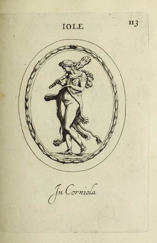 An illustration from Gemmae et sculpturae antiquae, 1694, leaf 358