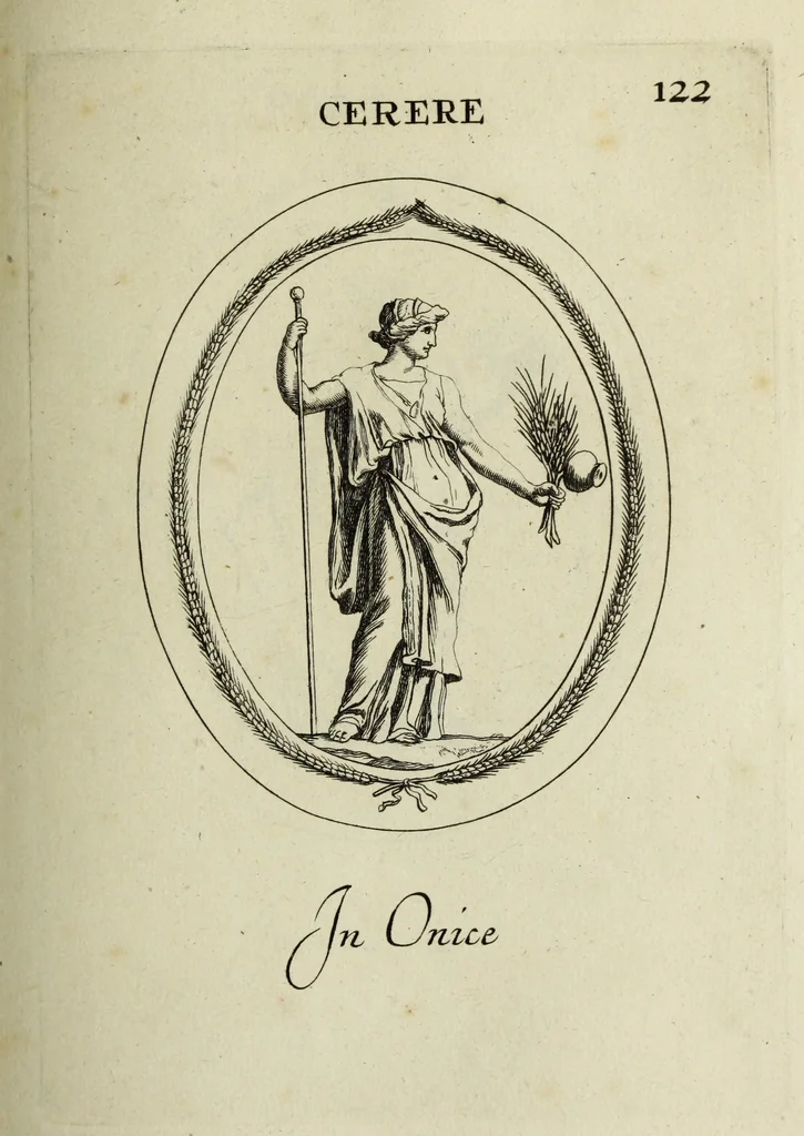 An illustration from Gemmae et sculpturae antiquae, 1694, leaf 376