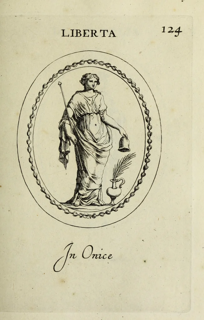 An illustration from Gemmae et sculpturae antiquae, 1694, leaf 380