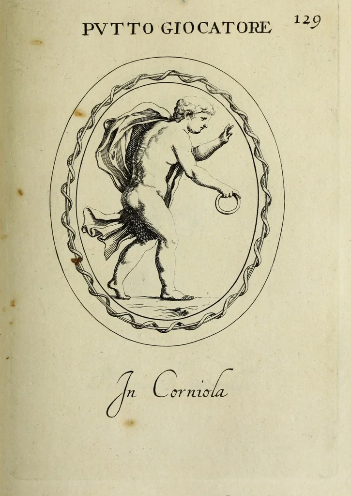 An illustration from Gemmae et sculpturae antiquae, 1694, leaf 390