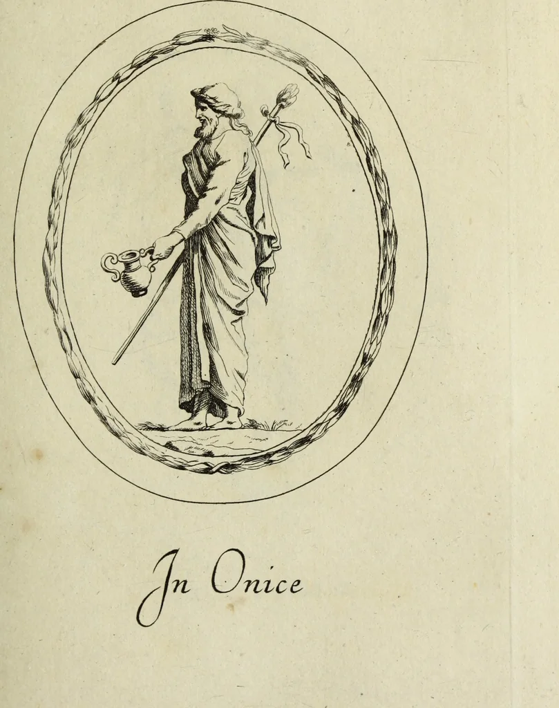 An illustration from Gemmae et sculpturae antiquae, 1694, leaf 396