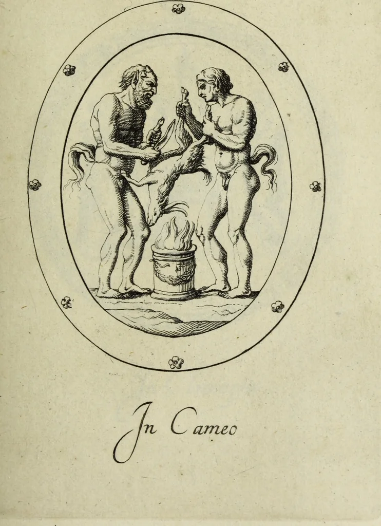 An illustration from Gemmae et sculpturae antiquae, 1694, leaf 414