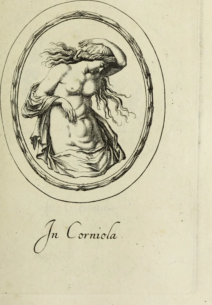 An illustration from Gemmae et sculpturae antiquae, 1694, leaf 422