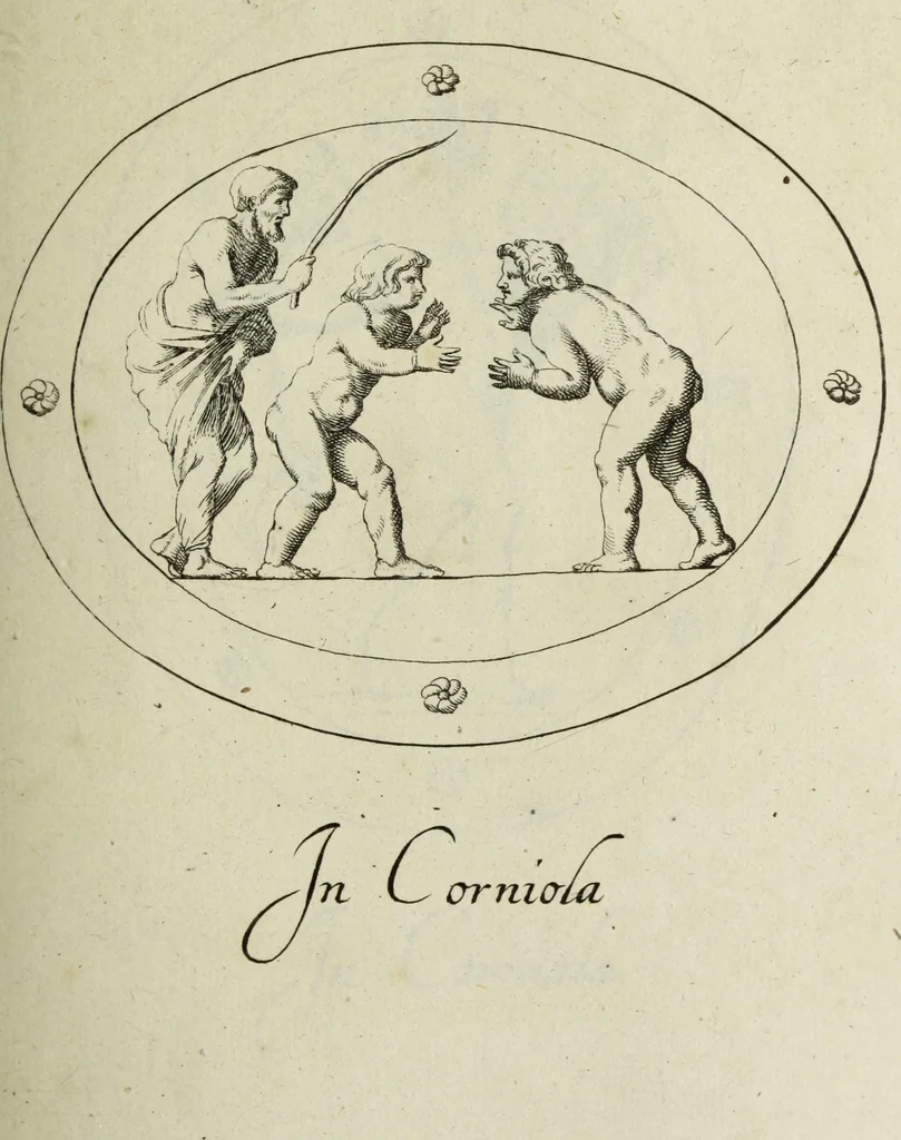 An illustration from Gemmae et sculpturae antiquae, 1694, leaf 424